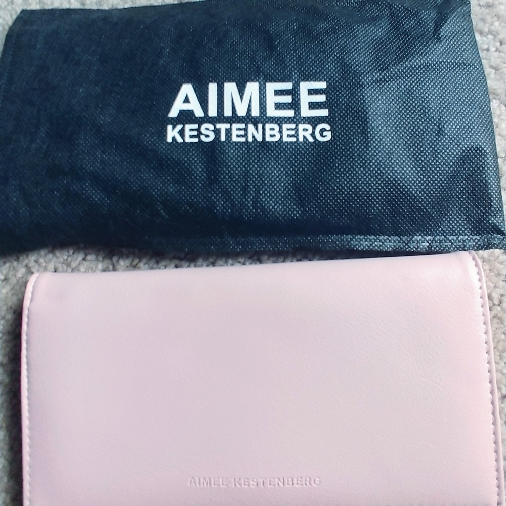 Aimee Kestenberg pink wallet